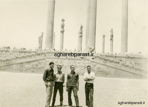 حسن اقارب پرست در تخت جمشید