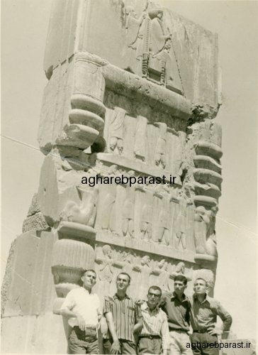 حسن اقارب پرست در تخت جمشید