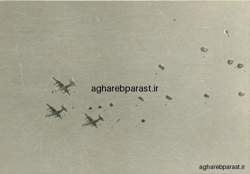 در دوره چتربازی