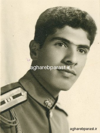 شهید اقارب پرست در لباس فرم دانشکده افسری