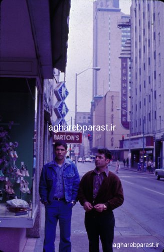 حسن اقارب پرست در سفر آمریکا